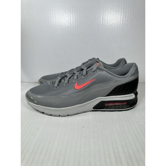 Size 12 Nike Air Max BIA Men Running Shoes Smoke Grey Crimson IF2624-002 NEW main image 7